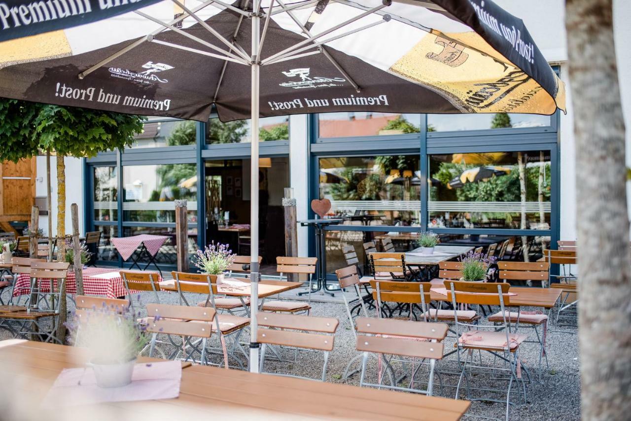 Hotel Kitz Ehemals Schlemmerhuette Langweid Ngoại thất bức ảnh